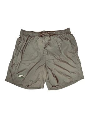 Daily Drills Lined Athletic Drawstring Shorts Men’s Size Large Green Gym